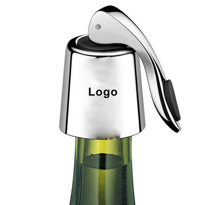 Stainless Steel Wine Bottle Stopper Plug with Silicone