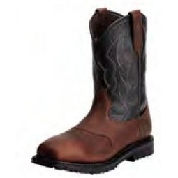 Ariat® Rigtek™ Oiled Brown/Black Wide Square Toe H2O Boots