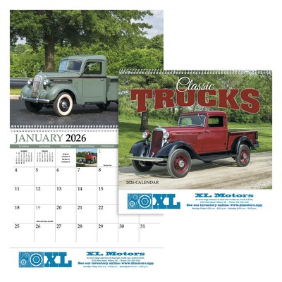 Classic Trucks Appointment Calendar - Spiral