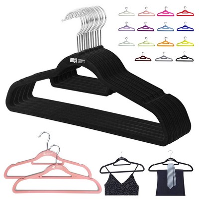 Velvet Non-Slip Suit Clothes Hangers