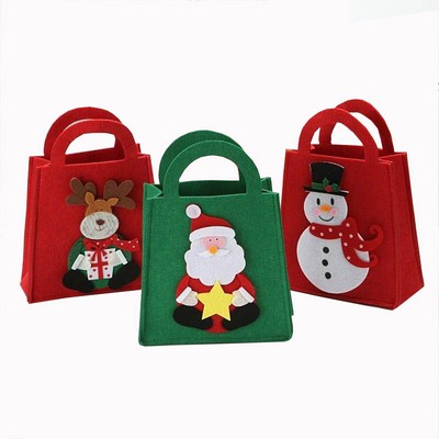 Christmas Felt Tote Bag