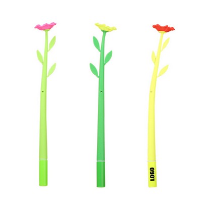 Colorful Flower Shaped Pen