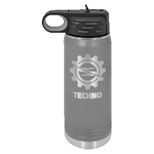 20 Oz. Dark Gray Polar Camel Water Bottle