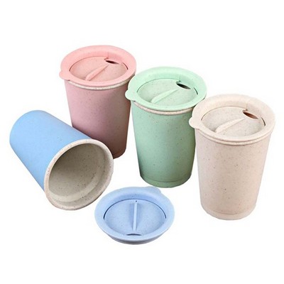 10 Oz. Eco Wheat Straw Tumbler