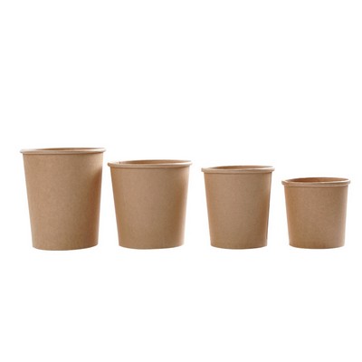 8 Oz.-32 Oz. Dessert/Food Disposable Kraft Paper Bowl