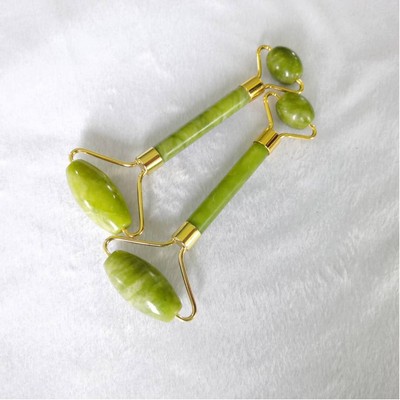 Natural Real Authentic Jade Gua Sha Tools for Eye Puffiness, Scraping Massager Tools Anti-aging