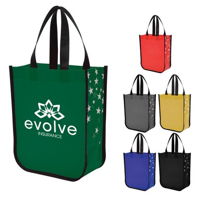 Rounded Corner Non Woven Shopping Bag