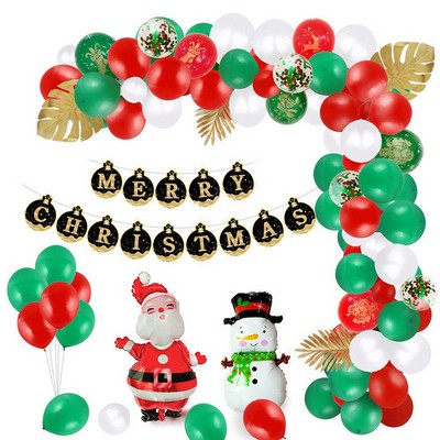 Customized Packaging Christmas Balloons Party Decorations