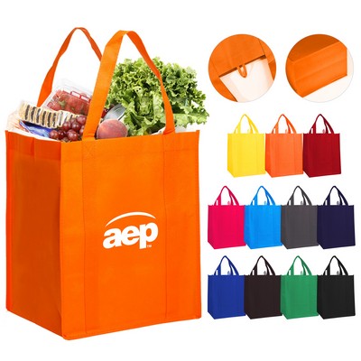 Large Non-Woven Grocery Tote Bag