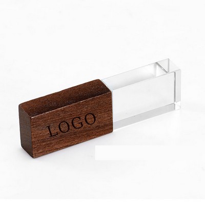 4 GB Slim Wooden USB Flash Drive