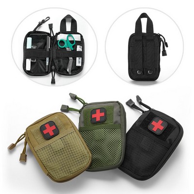 First Aid Tactical Molle Waist Bag EDC Pouch