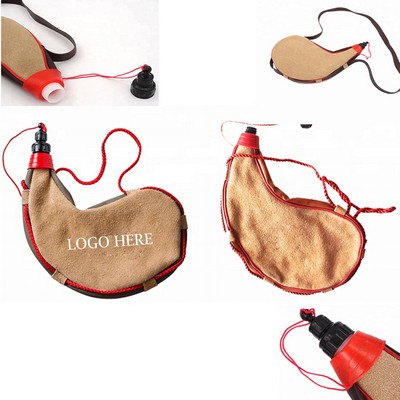 Leather Bota Wine Bag