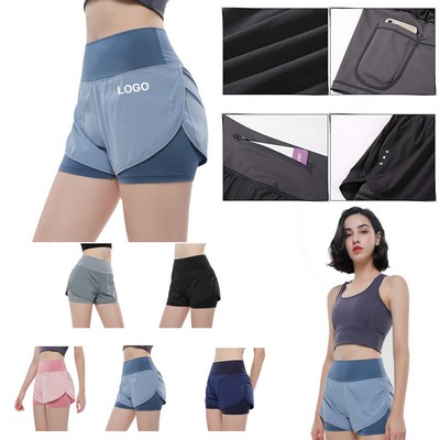 Women's 2 in 1 Running Shorts