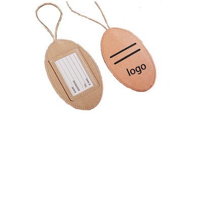 Leather Luggage Tag for Suitcase