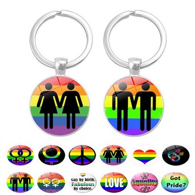 Rainbow Pride Keychains