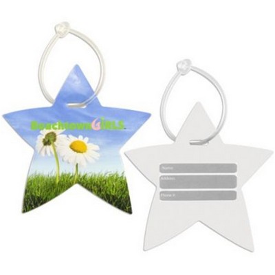 Customized Star Shaped Luggage Tag