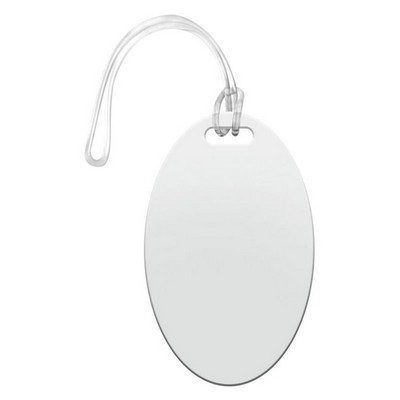 Oval Luggage Tag