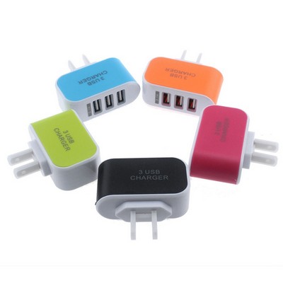 3-Port USB Charger