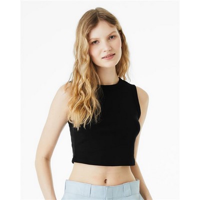 Bella+Canvas® Women's Micro Rib Muscle Crop Tank