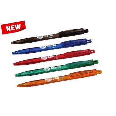 Plastic Click Top Ball Point Pen