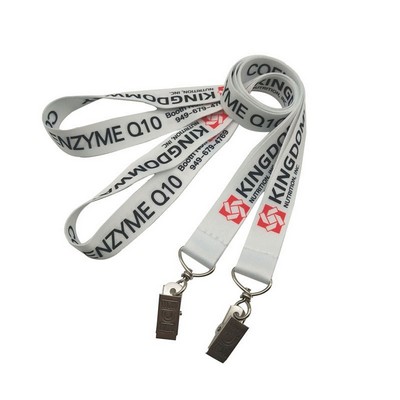 3/4'' x 36'' Polyester Lanyard