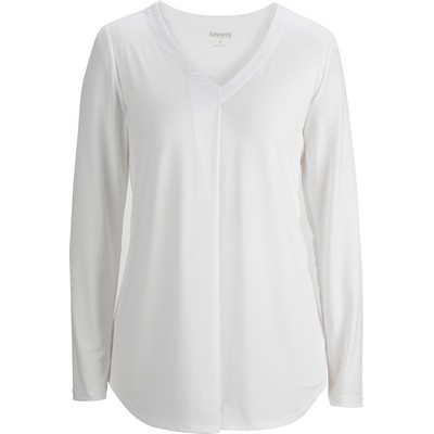 Ladies' Soft Pleated Blouse