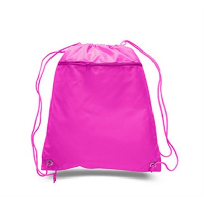 Polyester drawstring backpack