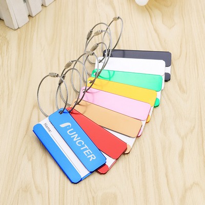 Aluminium Alloy Luggage Tag Suitcase Tag