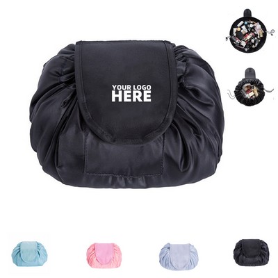 Drawstring Cosmetic Makeup Bag Organizer