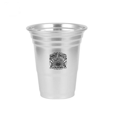 Solid Aluminum Stadium Cup 12OZ