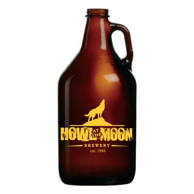 64 oz. Amber Growler