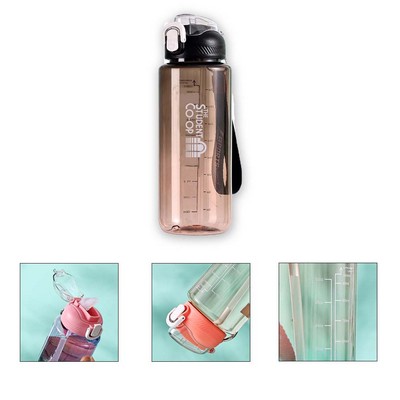 Plastic Water Cup Sports Bottle Space Cup