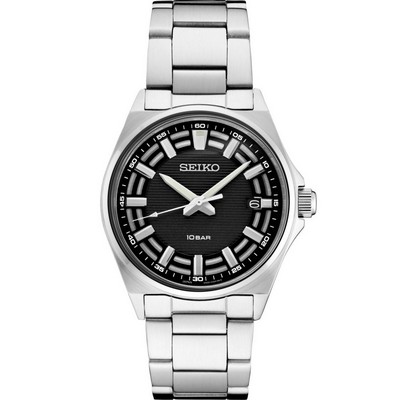 Seiko Men's Watch with Grey Dial