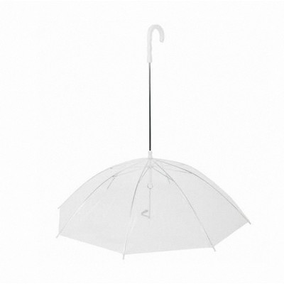 Clear Umbrella w/Pet/Dog Leash