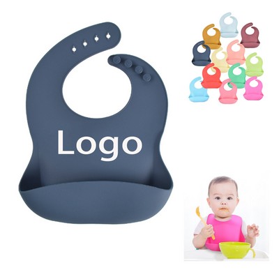 Soft Silicone Baby Bib