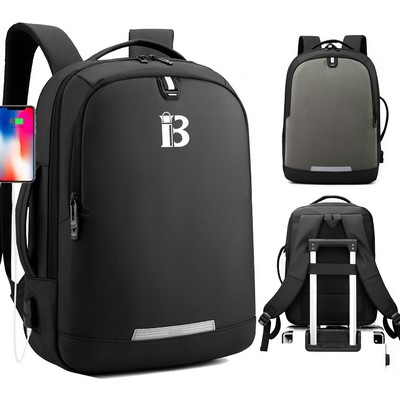 Nylon Large Capacity Business Durable Travel Laptop Backpack