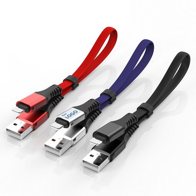 USB Charging and Sync Data Cable for iPhone and Android Devices