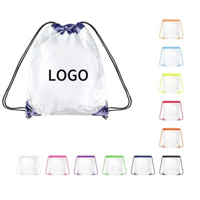 Clear Drawstring Backpack