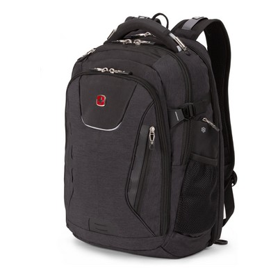 SwissGear 5358 USB ScanSmart Laptop Backpack, Heather Gray