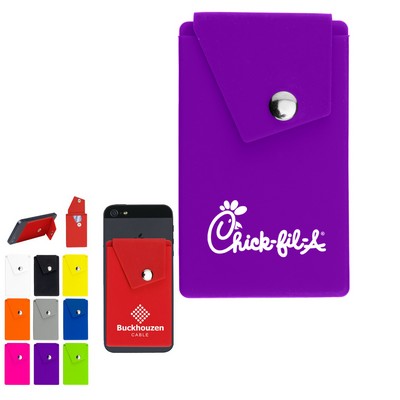 Silicone Phone Pocket With Stand(Free shipping)