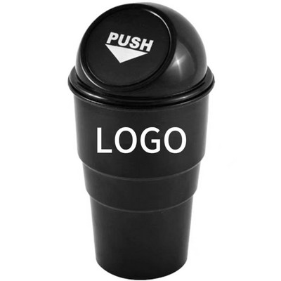 Automotive Cup Holder Trash Can