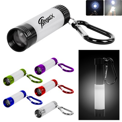 Mini Expandable Lantern Flashlight With Carabiner(Free shipping)