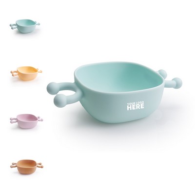 Unbreakable Silicone Baby Sucker Bowl