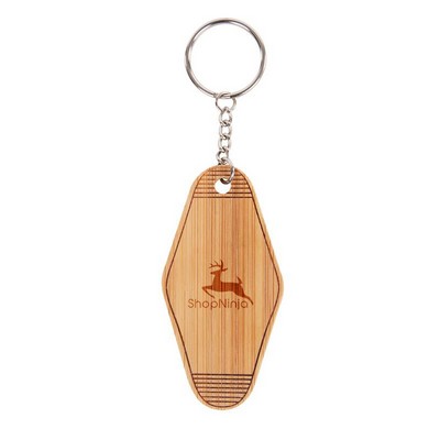 Bamboo Motel Keychain