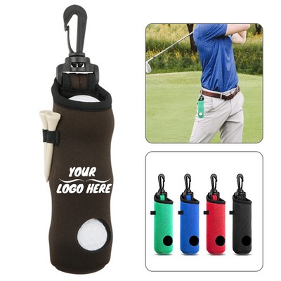 Portable Golf Ball Pouch