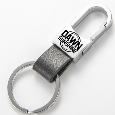 PU Leather Metal Key Chain