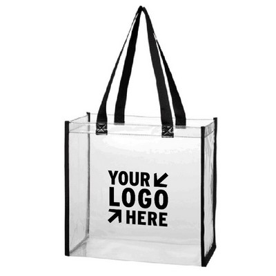 Clear Casual Tote Bag