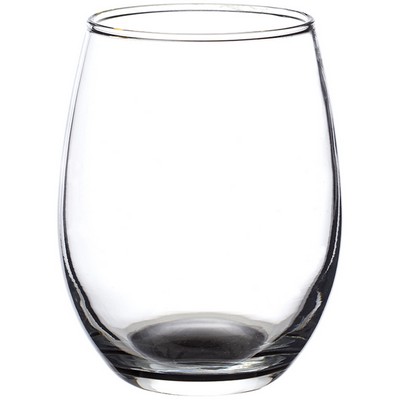 ARC Stemless Etched Wine Glasses - 9 oz