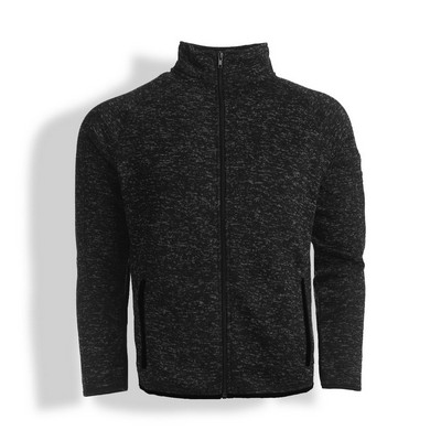 Men's Full-Zip Sweater Fleece Jacket