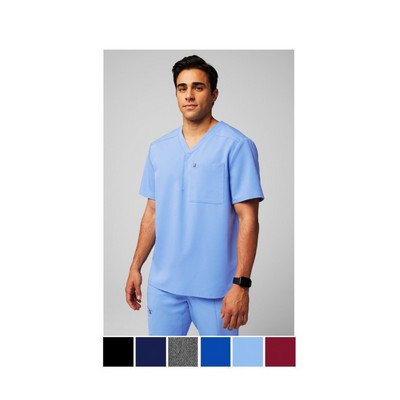 Fabletics Scrubs Helix 1-Pocket Scrub Top Men's - Pre-Order